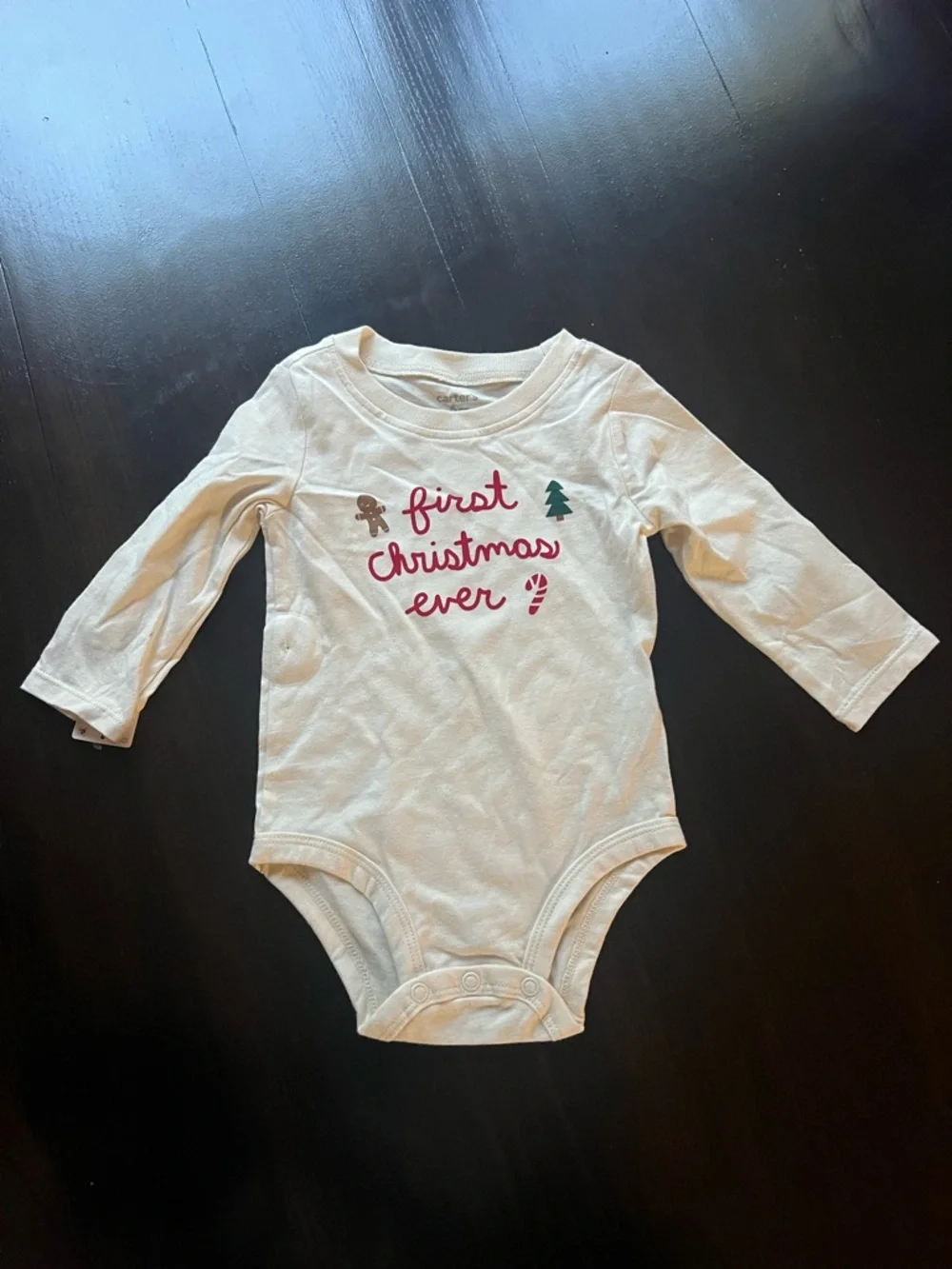 New - Carter’s “First Christmas Ever” 2-Piece Holiday Outfit
